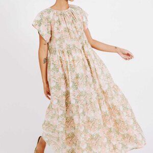 Mirth Vienna Maxi Dress in Snapdragon Bloom Pink- Size XS